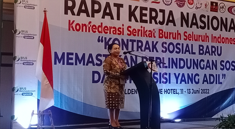   RAKERNAS KSBSI Tahun 2022 Mengusung Tema ‘Kontrak Sosial Baru’ Untuk Buruh Indonesia