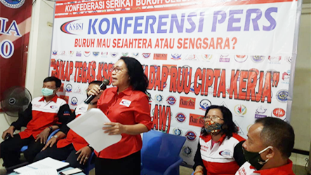  Presiden KSBSI: Buruh Hanya Menolak UU Cipta Kerja, Tak Ada Mendesak Jokowi  Mundur