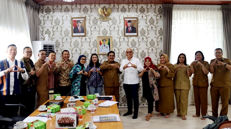 Promosikan Jaga Sawitan, JAPBUSI dan GAPKI Audiensi ke Pemprov Sumatera Utara