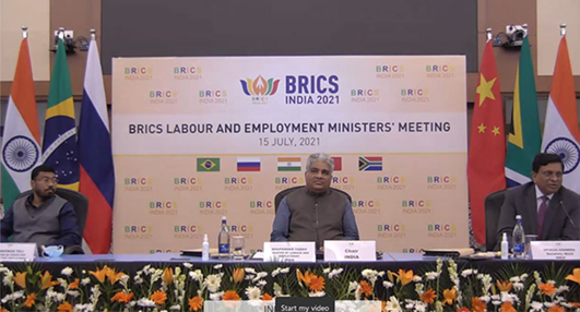    ILO Beri Dukungan Menteri BRICS Dalam Pemulihan Covid-19