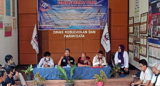   Hasil Konfercab, Ahmad Munir-Achmad Terpilih Memimpin DPC FSB GARTEKS Kota Bandung