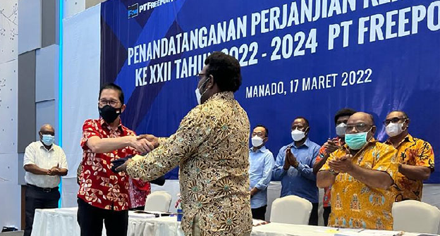  PT. Freeport Indonesia Tandatangani PKB ke 22
