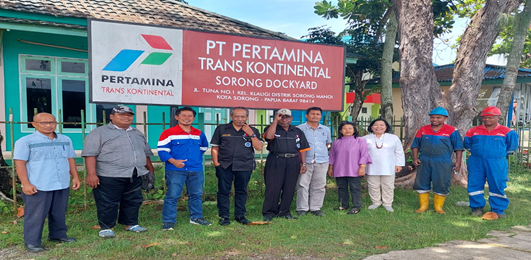  DPP FPE KSBSI Kunjungi PK FPE Pertamina Trans Kontinental
