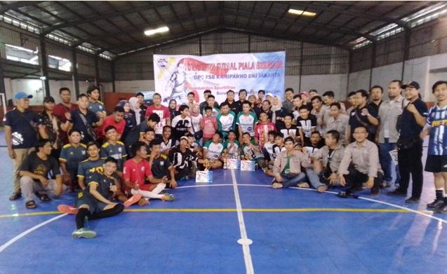  First Marine Seafood Boyong Piala Bergilir Turnamen Futsal KAMIPARHO Jakarta