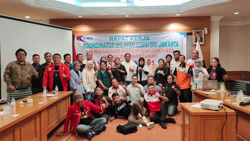 Rakerwil KSBSI Jakarta, Sekjen Dedi: Rekrut Anggota Baru, Kita Butuh Regenerasi 