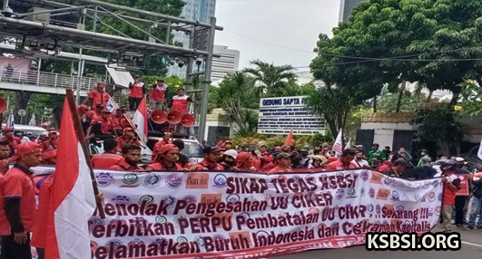  Sekjen KSBSI: Buruh Dibohongi, Kami Siapkan Langkah Judical Review UU Cipta Kerja