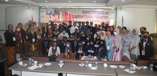  Selamat, Women Conference and Leadership Training FSB GARTEKS Resmi Dibuka
