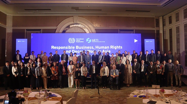Promosikan Bisnis dan Hak Asasi Manusia di Asia, ILO dan METI Gelar Diskusi Panel di Jakarta