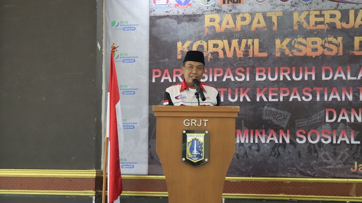 Korwil KSBSI DKI Jakarta Dorong Keterwakilan Buruh Duduk di LKS Tripartit   