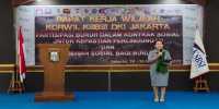 Rakerwil KSBSI DKI Jakarta Dibuka Langsung Wakil Presiden ITUC: Terima Kasih atas Perjuangan Anda