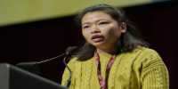 Aktivis Myanmar Khaing Zar Aung mengungkapkan “kehormatan dan kesedihan” atas penghargaan hak asasi global